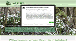 Desktop Screenshot of kraeuter-querbeet.de